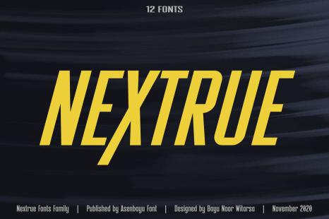 Nextrue Fonts Family