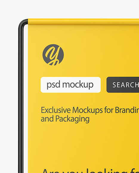 Table Top Banner Mockup PSD #2