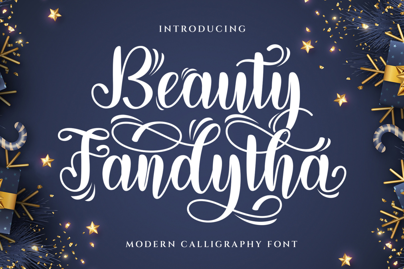 Beauty Fandytha In Fonts On Yellow Images Creative Store