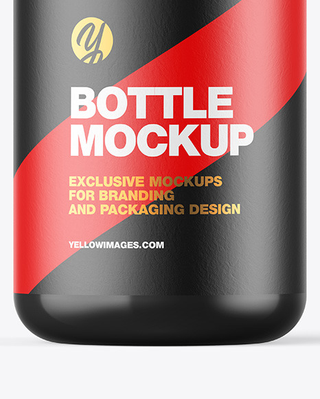 Glossy Bottle w  Open Pump Mockup PSD #7