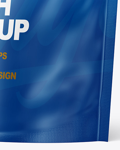 Matte Stand up Pouch Mockup PSD #7