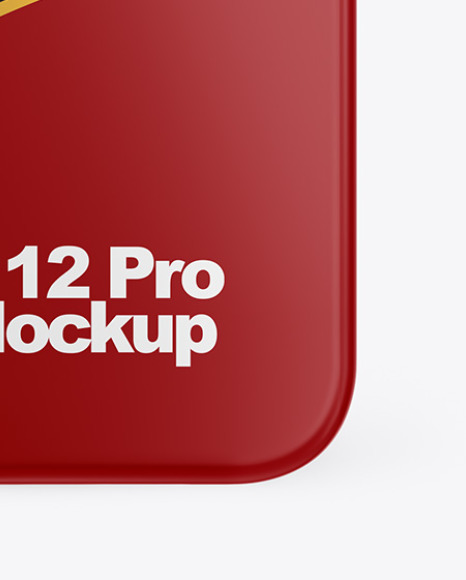 IPhone 12 Pro Case Mockup PSD #3