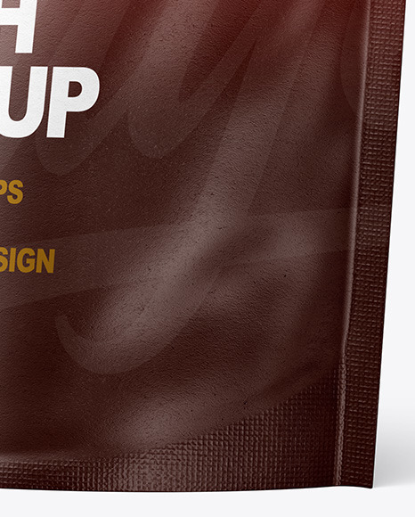 Paper Stand up Pouch Mockup PSD #7