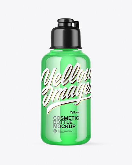 Color Cosmetic Bottle Mockup PSD #2