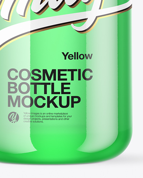 Color Cosmetic Bottle Mockup PSD #4