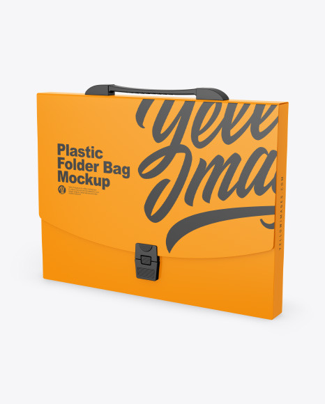 Plastic Folder Bag Mockup PSD #4