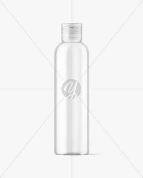Clear Cosmetic Bottle Mockup PSD #3