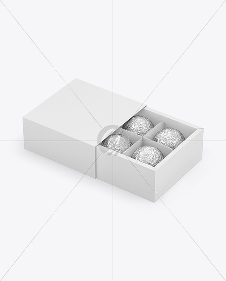 Download Box Of Chocolates Mockup In Box Mockups On Yellow Images Object Mockups