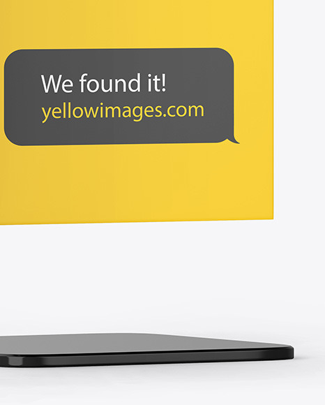 Table Top Banner Mockup PSD #1