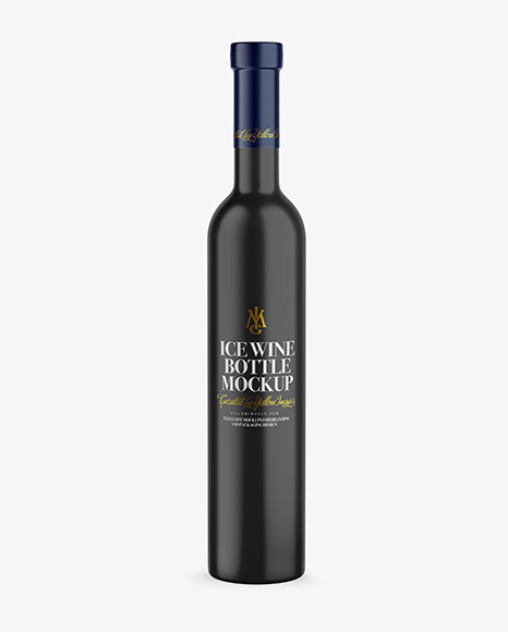Ceramic Wine Bottle Mockup PSD #2