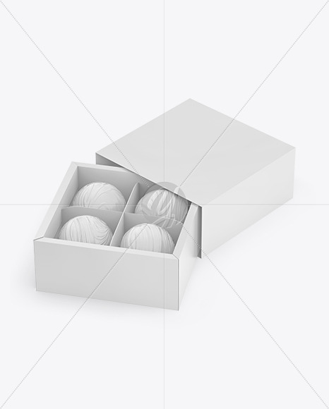 Download Gift Box With Chocolates Mockup In Box Mockups On Yellow Images Object Mockups