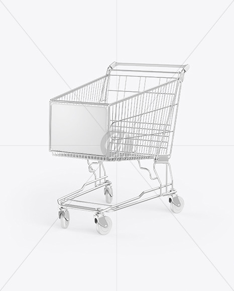 Shopping Cart Mockup PSD #3