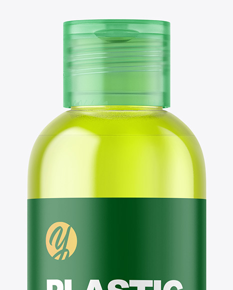 Color Plastic Cosmetic Bottle Mockup PSD #2