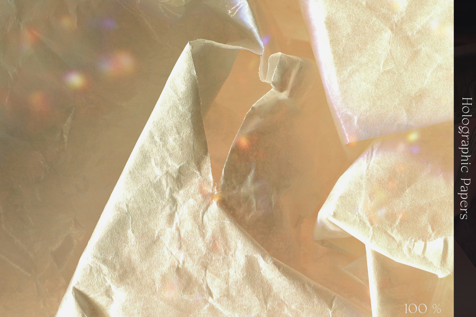 Holographic Papers Textures