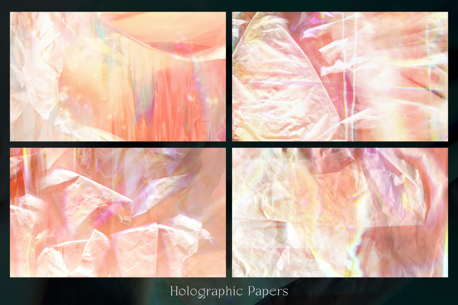 Holographic Papers Textures