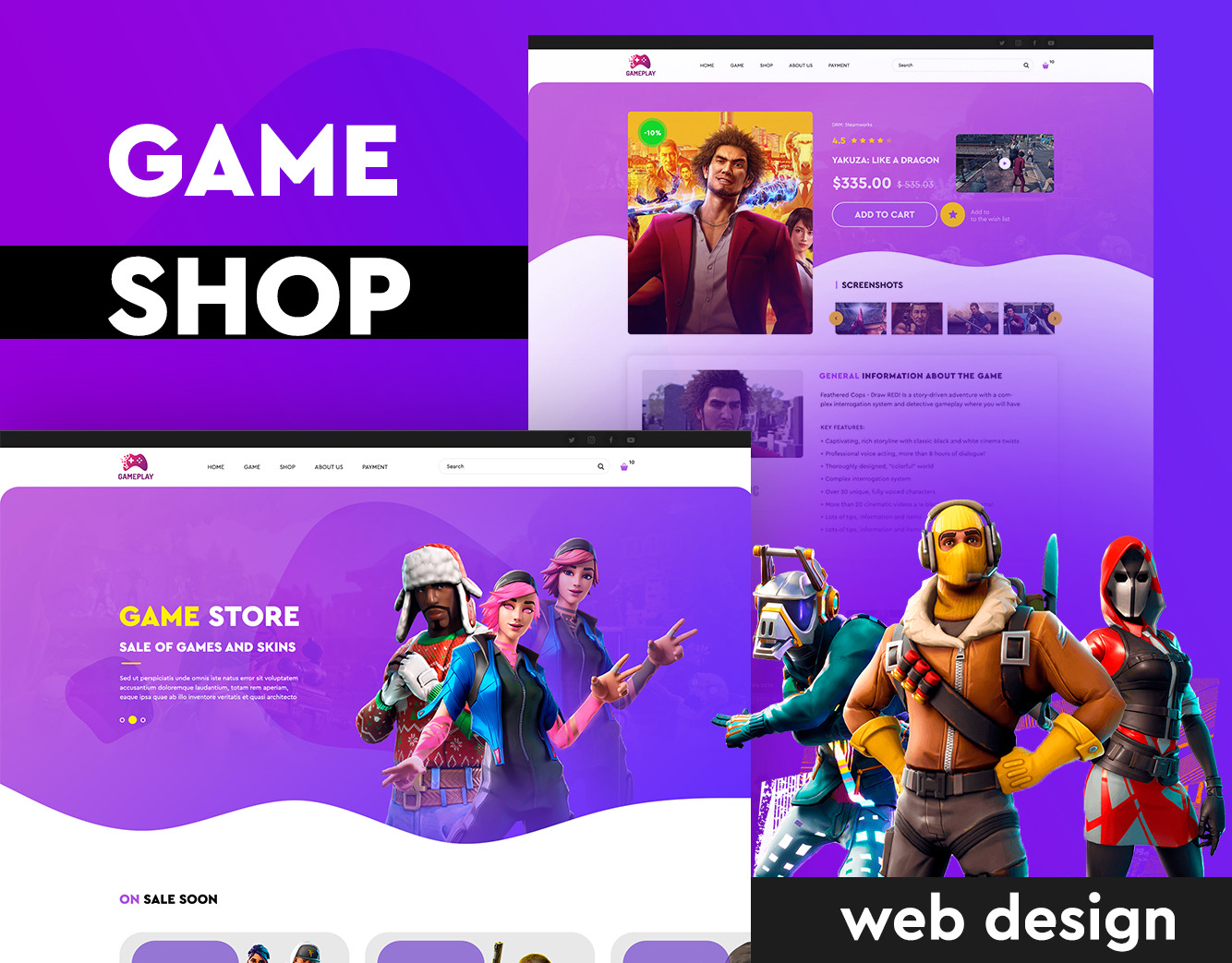 game store design