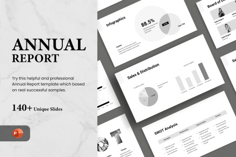 Annual Report - Smooth Animated PowerPoint Template