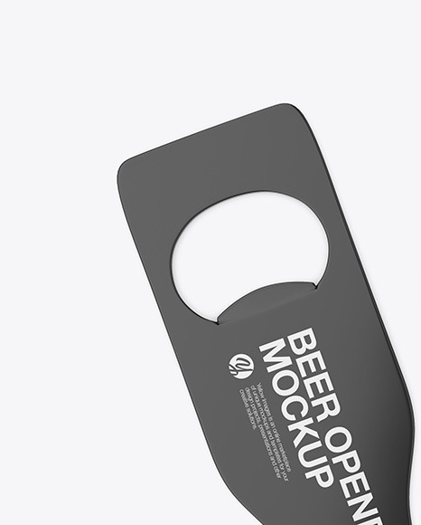 Glossy Bottle Opener with Cap PSD #2