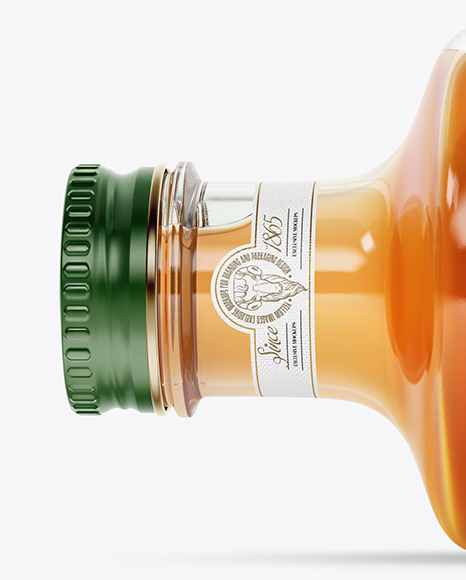 Syrup Bottle Mockup PSD #2