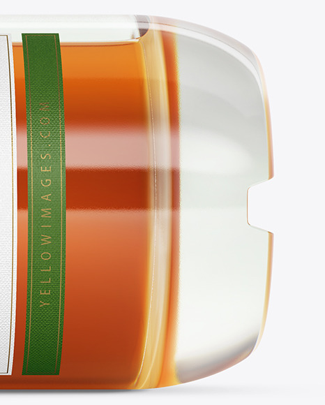 Syrup Bottle Mockup PSD #6