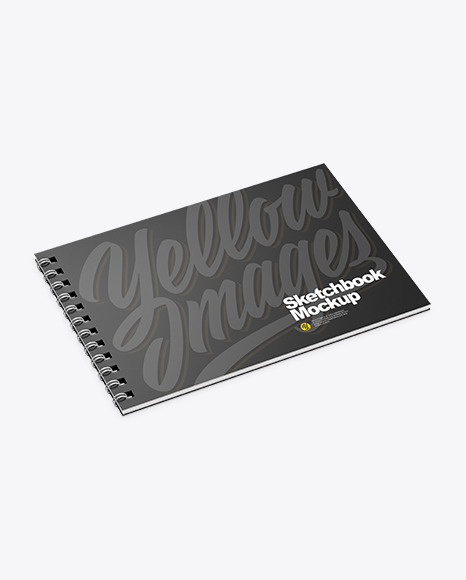 Sketchbook Mockup PSD #4