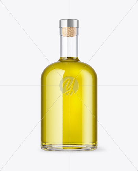 Free Olive Oil Bottle Mockup