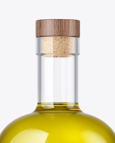 Olive Oil Bottle Mockup PSD #6