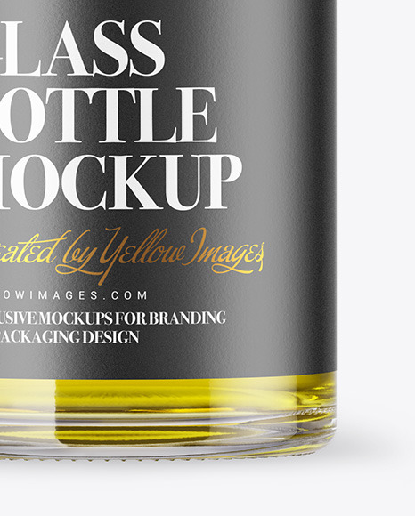 Olive Oil Bottle Mockup PSD #7