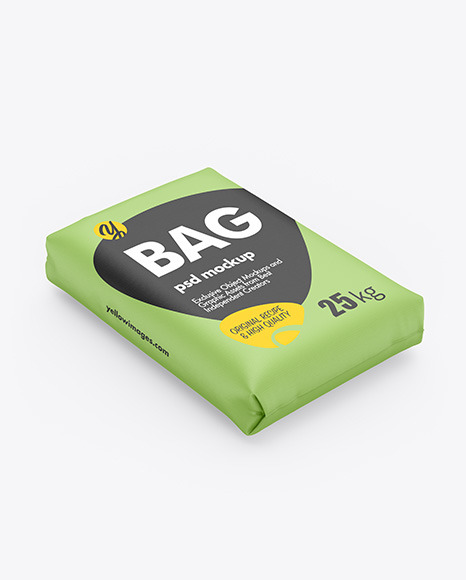 Download Polypropylene Bag Mockup in Bag & Sack Mockups on Yellow Images Object Mockups