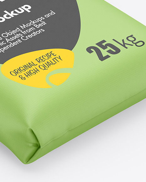 Download Polypropylene Bag Mockup in Bag & Sack Mockups on Yellow ...