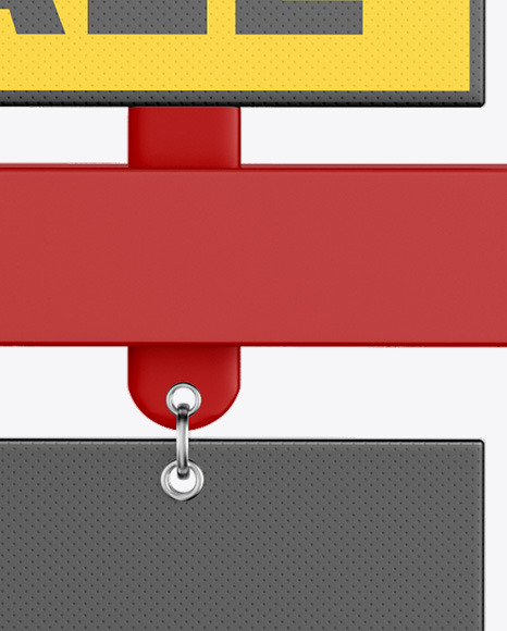 Real Estate Sign Mockup   Front View PSD #6