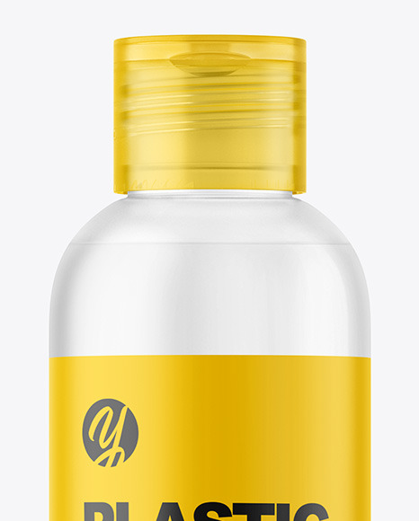 Frosted Cosmetic Bottle Mockup PSD #2