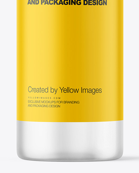 Frosted Cosmetic Bottle Mockup PSD #1