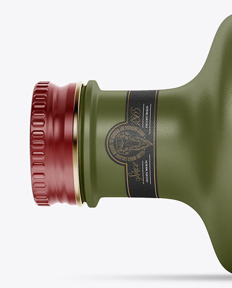 Ceramic Bottle Mockup PSD #2