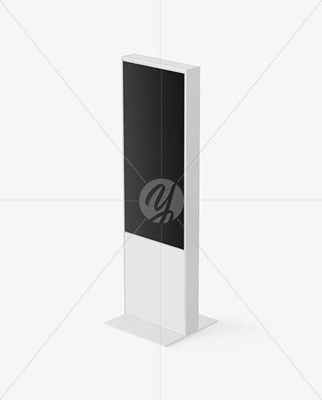 Free LED Display Stand Mockup