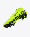 Football Cleat Mockup - Bottom View