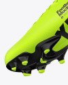 Football Cleat Mockup - Bottom View