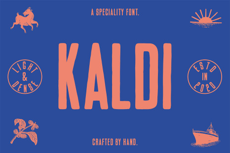 Kaldi Font Family