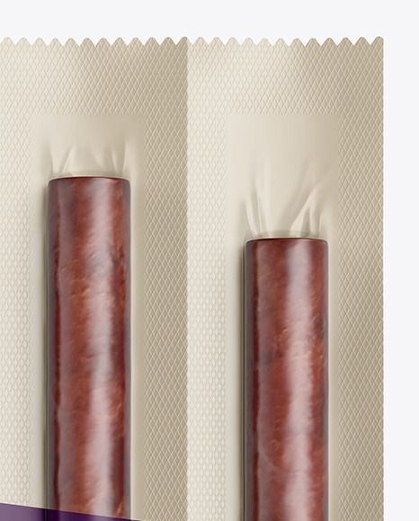 4 Snack Sticks W  Matte Film Mockup PSD #1