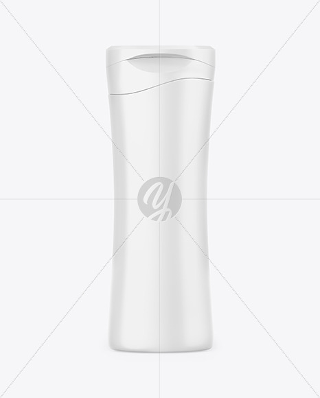 Matte Plastic Cosmetic Bottle Mockup PSD #1