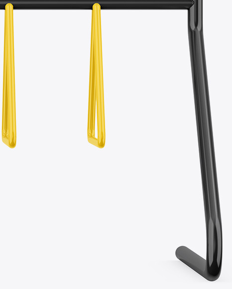 Glossy Bike Parking Mockup PSD #7