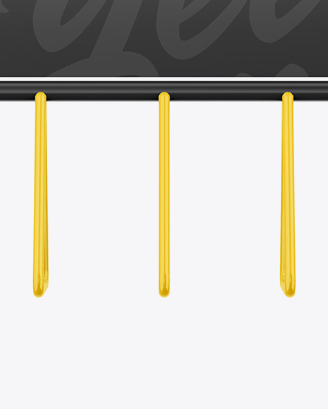 Glossy Bike Parking Mockup PSD #5