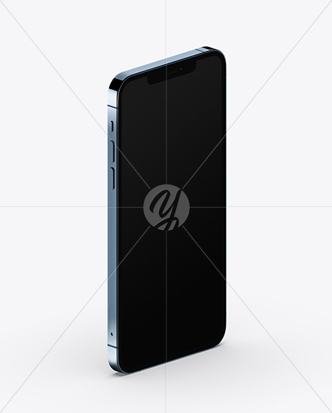 Download Apple Iphone 12 Pro Max Silver Mockup Half Side View In Device Mockups On Yellow Images Object Mockups