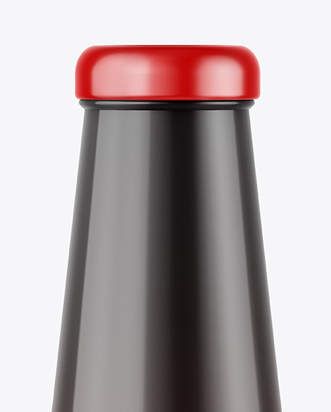 Glossy Sauce Bottle Mockup PSD #6