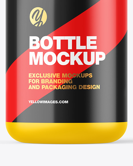 Matte Bottle w  Open Pump Mockup PSD #7