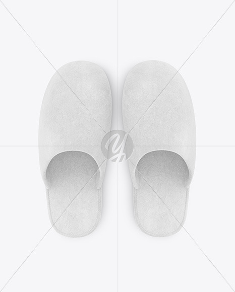 Download Slippers Mockup In Apparel Mockups On Yellow Images Object Mockups