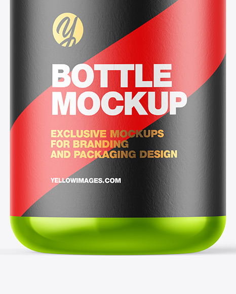 Metallic Bottle w  Open Pump Mockup PSD #6