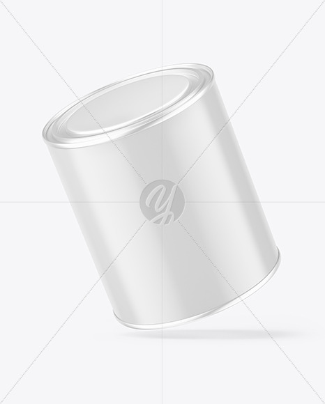 Download Matte Paint Can Mockup In Can Mockups On Yellow Images Object Mockups