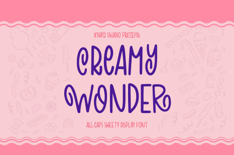 Creamy Wonder | Display Font