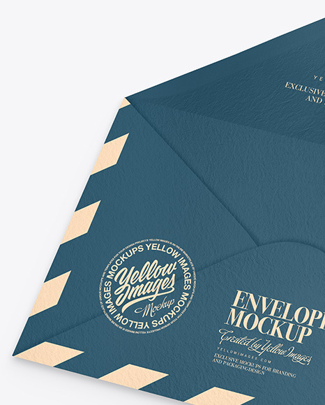 Textured Envelope Mockup PSD #1